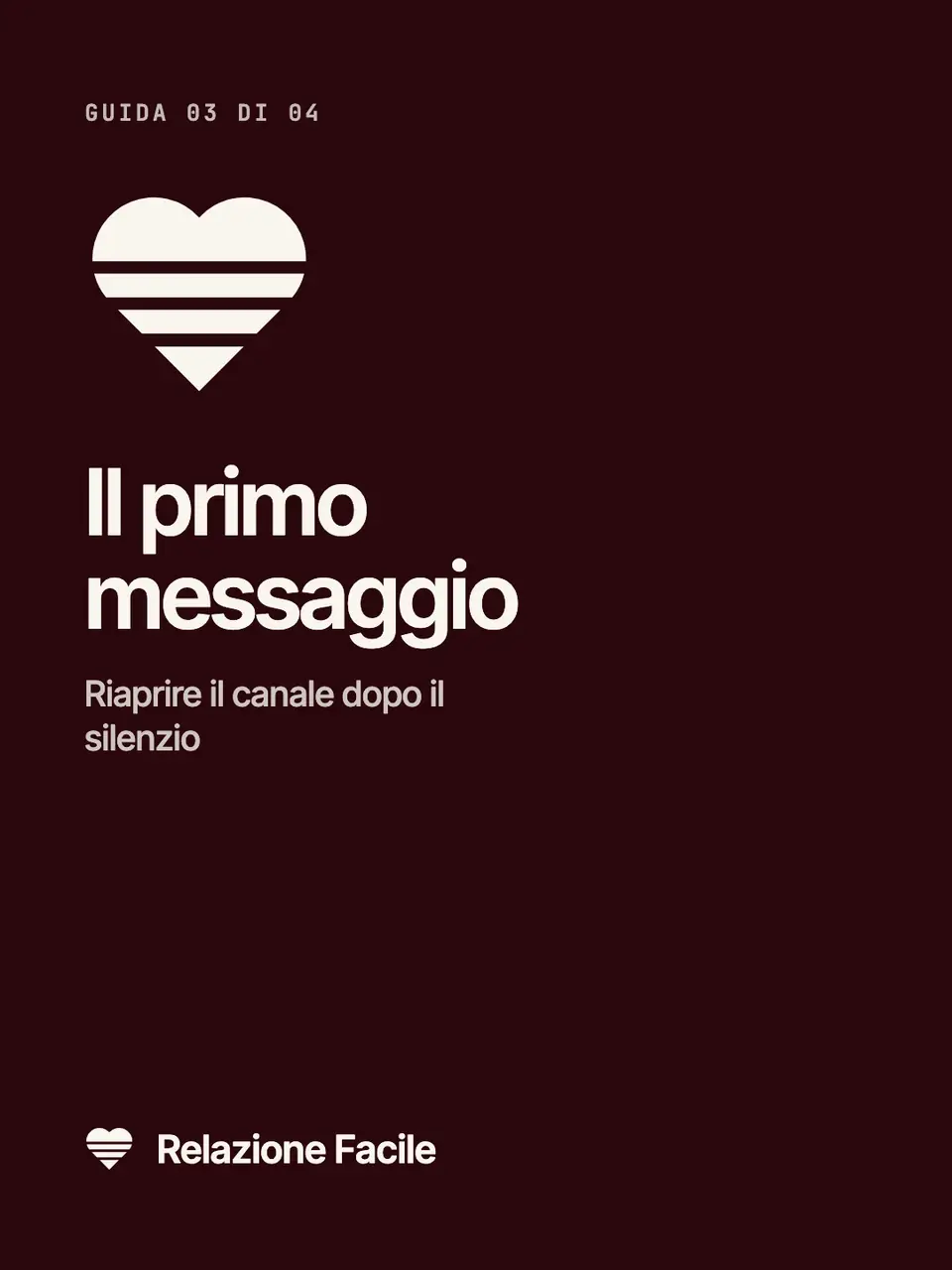 Il primo messaggio
